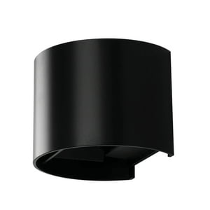 Hb Led - Apliqué Led Decorativo Para Pared 6W Negro
