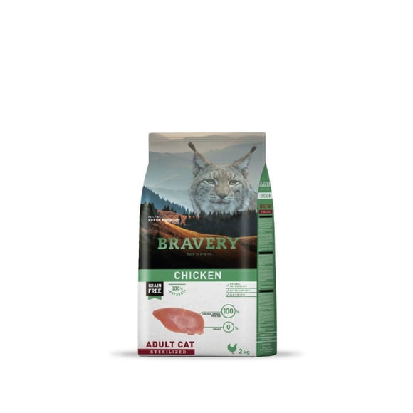 Alimento Super Premium Para Gatos Esterilizados Sabor Pollo 2 kg