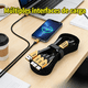 thumbnail image 3 of Cable 3 En 1 Carga Rápida Usb-c Usb-a Lightning Reforzado, 3 of 5