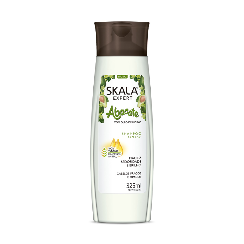 Skala - Shampoo De Aguacate Cabello Débil Sin Sal 325 Ml