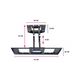 thumbnail image 3 of Soporte Tv 32-70 Pulgadas Doble Brazo 180° Extensible Negro, 3 of 3