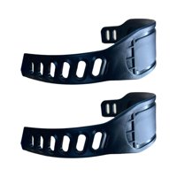 Magideal - 2 Correas De Repuesto Para Pedales De Bicicleta Estática, Par Universal De Reposapiés De Longitud Ajustable, Cinta De Fijación Para Equipos, Accesorio