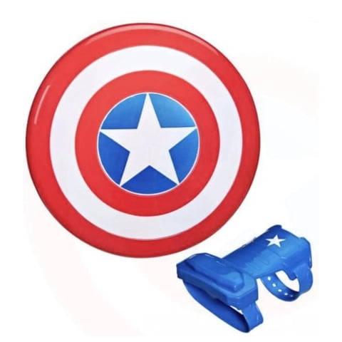 Hasbro - Juguete Escudo Y Guantalete Capitan America Infantil