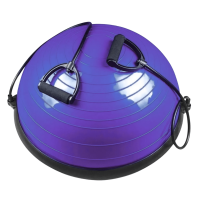 Linea Sport - Bosu Ball Con Bandas De Resistencia Plataforma De Equilibrio