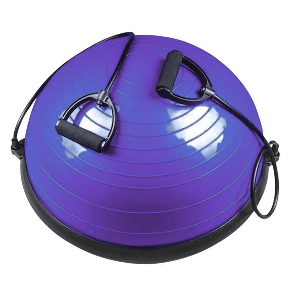 Bosu Ball con Bandas de Resistencia Plataforma de Equilibrio
