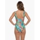 thumbnail image 2 of Traje de baño mujer reductor clásico estampado verde, 2 of 2