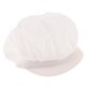 thumbnail image 4 of Cocinero Ajustable Hombres Mujeres Cocina Panadero Chef Elástico Gorro Sombrero Catering Blanco A, 4 of 5