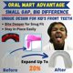 thumbnail image 2 of Protector bucal Oral Mart juvenil de doble capa transparente/semi‑transparente, 2 of 6