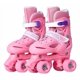 thumbnail image 1 of Patines 4 Ruedas Ajustable Artísticos Niñas Rosado Talla M (32-35), 1 of 8