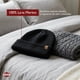 thumbnail image 3 of Gorro Beanie Dourmont Lana Merino Térmico Black 100%, 3 of 3