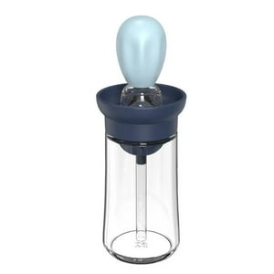 Tomasstore - Botella De Aceite Rellenable Con Cepillo De Silicona Verde