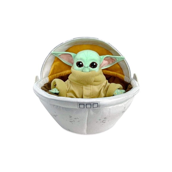 Peluche STAR WARS Grogu (El Niño) en cochecito flotante