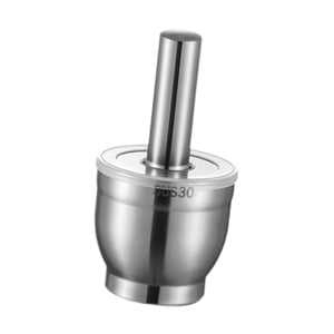 Bothyi - Juego De Mortero Y Maja, Triturador De Ajos Fácil De Limpiar Para Salsa Picante, Nueces, Jengibre, 10X10Cm