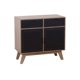 thumbnail image 2 of Arrimo Santiago Rectangular 2 Cajones 2 Puertas Madera - Metal, 2 of 3