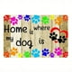 thumbnail image 1 of 1pc Dog Paw Signs Wall Art Poster Retro Poster Bar Home Bathroom Wall Decoration Sign 12x8 Inch, 1 of 2