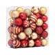 thumbnail image 4 of 50 Piezas Colgantes De Bolas De Navidad Artesanía Decorativa Para Festivales De Navidad DIY, 4 of 5