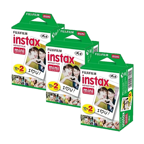 Pack X3 Película Instax Mini (60 Un)