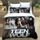 thumbnail image 1 of Fashion TV series Teen Wolf Bedding Set Single Twin Full Queen King Size Bed Set Adult Kid Bedroom Duvetcover Set Home TextileBed Sheets, 1 of 5