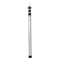 Magideal - Postes De Lona Para Carpas Postes De Soporte Portátiles Telescópicos Accesorios Para Carpas Postes De Toldo Para Toldos Senderismo Camping Lona Porche Plata 3M