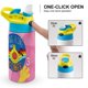 thumbnail image 4 of Tobee Botella de Agua con Tapa Pop Top de Un Toque, Acero Inoxidable, a Prueba de Fugas, para Deportes, Botella Infantil azul 12 oz, 4 of 6