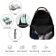 thumbnail image 3 of Chinatown Mochila Escolar Para Niños Y Niñas Mochila Infantil De Alta Calidad Ligera Grande Y Duradera 43x15x32cm, 3 of 6