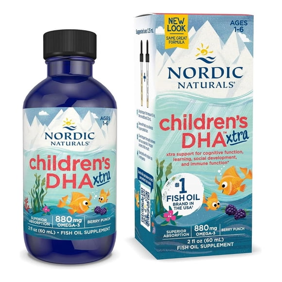 Fórmula de Apoyo Diario Nordic Naturals Niños 60 ml