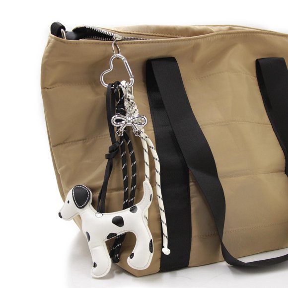 Llavero Charm Colgante Perrito Dálmata Cute Para Bolso 26cm