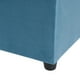 thumbnail image 3 of Pouf Cali 1c Felpa 30 Azul Petroleo, 3 of 4