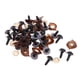 thumbnail image 4 of 100pcs ojos de mu?eca de seguridad para diy oso de peluche mu?eca arandelas de juguete 14mm marrón, 4 of 5