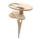 thumbnail image 4 of Mesa De Picnic Portátil Estante De Vidrio Muebles De Exterior Para Viajes Al Aire Libre Color De Madera De Césped, 4 of 5