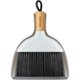 thumbnail image 1 of MR.SIGA Mini Dustpan and Brush Set, Bamboo Handle, White, 1, 1 of 3
