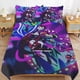 thumbnail image 1 of Hazbin Hotel Helluva Boss Bedding Set Duvet Cover Comfortable and Lightweight Cartoon Bedding 3 Piece Bed Set, 1 of 5