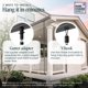 thumbnail image 5 of Rain Chain Rain Chains Direct Barrel, 2,6 m, aluminio negro, 5 of 8