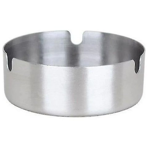 Oem - Cenicero Acero Inoxidable Clasico Para Hogar Carro