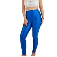 Likeshop - Calza Lycra Deportiva Mujer Tiro Alto Dupont Alto Brillo 548
