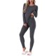 thumbnail image 1 of INSPIRE CHIC Conjuntos de Ropa Interior Térmica para Mujeres Camiseta de Manga Larga con Leggings Conjunto de Pijamas Base para Invierno Frío 2XL Gris, 1 of 6