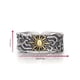 thumbnail image 2 of Silvery Ring Boys Trendy Niche Retro Men's Street Ring, 2 of 4