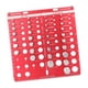 thumbnail image 4 of Comprobador De Roscas De Tuercas Y Tornillos De 34 Orificios Para Reparadores De Automóviles E Ingenieros Mecánicos, Color Rojo, 4 of 5