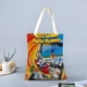 thumbnail image 2 of The Bugs Bunny & Road Runner Show Bolso de tela con estampado de lienzo para mujer, bolsa de compras reutilizable y estética, con cremallera interior, regalo para mujer,38*45cm., 2 of 6