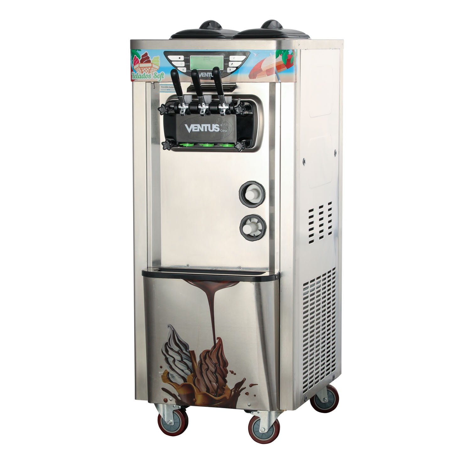 Ventus - Máquina De Helado Soft Pedestal 30 Lts/hr Vsp-30 Pro