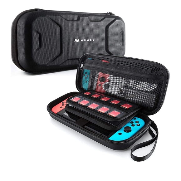 Funda de transporte Mumba para Nintendo Switch OLED/Switch negra