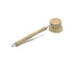 thumbnail image 1 of Cepillo de madera para platos, de bambú y cerdas naturales de fibra Tampico, ideal para limpiar parrillas, utensilios de cocina, ollas, sartenes, platos y cuencos., 1 of 8