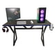 thumbnail image 1 of Escritorio Gamer K Azul 120 cm Luces Led patas de fierro, 1 of 5