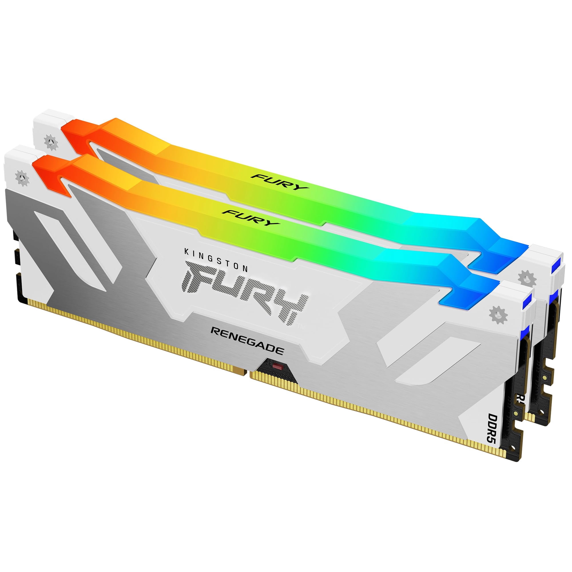 Memoria Ram Kingston Fury Renegade White Rgb De 32 Gb (2 X 16 Gb)