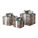 thumbnail image 4 of 3Pcs Cajas De Regalo De Decoración Navide?a Adornos Navide?os Caja De Cono De Pino De Arte De Hierro, 4 of 5