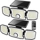 thumbnail image 1 of Focos solares Tanlark 2800LM 200 LED con sensor de movimiento (paquete de 2), 1 of 9