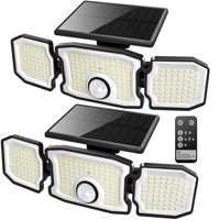 Focos Solares Tanlark 2800Lm 200 Led Con Sensor De Movimiento (Paquete De 2)