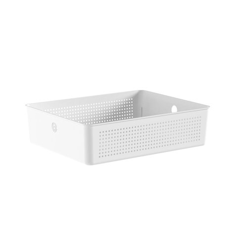 Ou - Canasto Organizador 5,4 Litros Flow Blanco