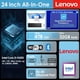 thumbnail image 2 of Desktop Lenovo IdeaCentre todo en uno de 24" i3-8C 16GB 512GB SSD Win11, 2 of 9