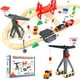 thumbnail image 3 of Juego de trenes de juguete WOOD CITY de madera de 56 piezas para niños de 2 a 5 años, 3 of 3
